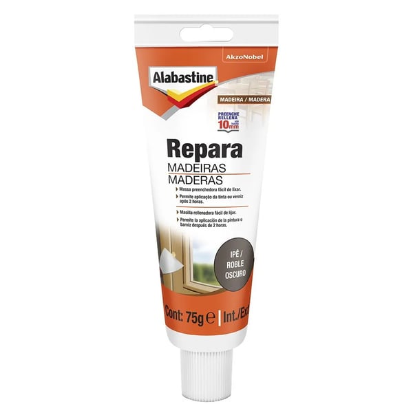 ALABASTINE REPARA MADEIRAS MOGNO 75G