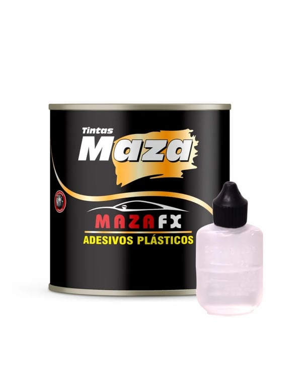MAZA  ADESIVO PLASTICO  BRANCO 1K