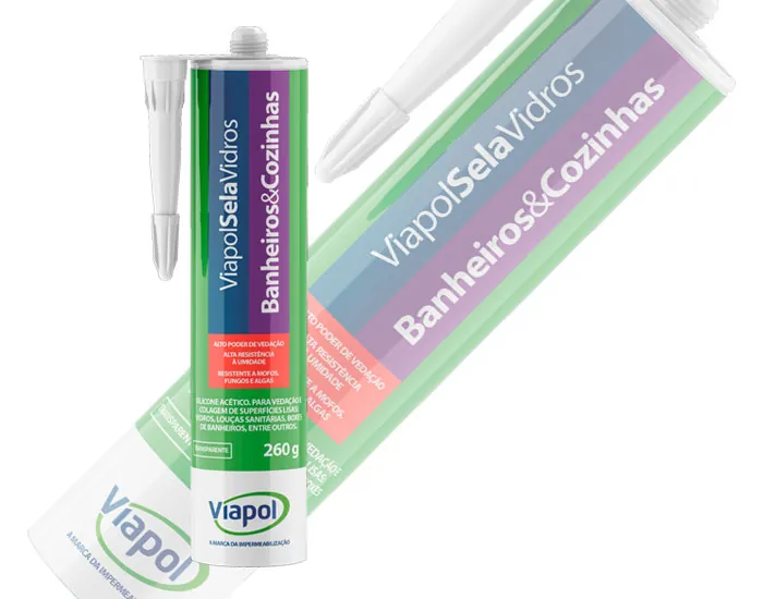 VIAPOL SELA VIDRO 260G INCOLOR