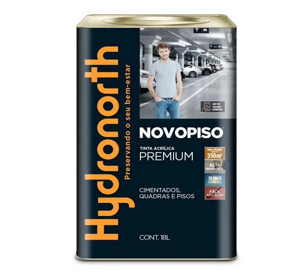 HYDRONORTH NOVOPISO AZUL 18L