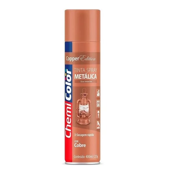 SPRAY CHEMICOLOR METALICO COBRE 400ML