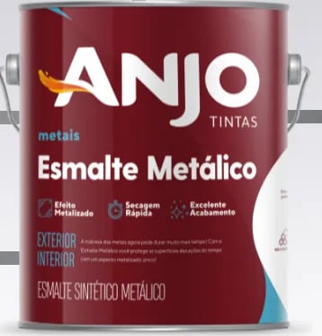ANJO ESMALTE CINZA GRAFITE METALICO 3,6