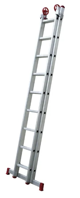 BOTAFOGO ESCADA ALUMINIO EXTENSIVA 2X15 DEGRAUS