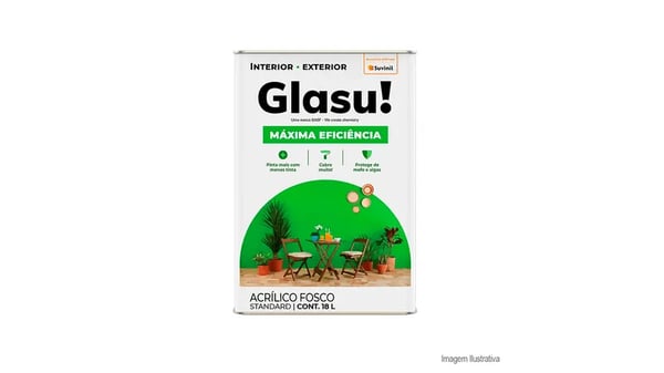 GLASURIT MAXIMA EFICIENCIA BRANCO NEVE FOSCO 18L