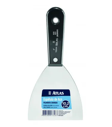 ATLAS ESPATULA ACO CROMADO 4" 10CM