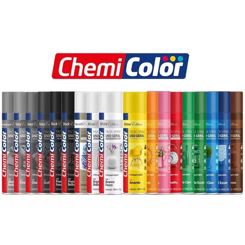SPRAY CHEMICOLOR USO GERAL VERDE CLARO 400ML