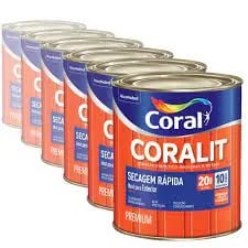CORALIT ALUMINIO SECAGEM RAPIDA BRILHANTE 750ML
