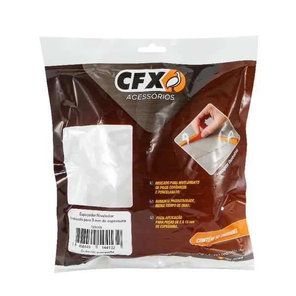 CFX ESPACADOR REUTILIZAVEL NIVELADOR 3MM C/ 50 UN