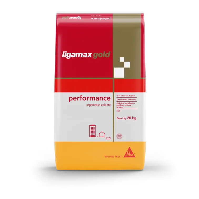 SIKA ARGAMASSA LIGAMAX GOLD PERFORMANCE SA 20KG BRANCA