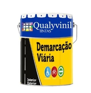QUALYCRIL DEMARCAÇÃO PRETO 18L