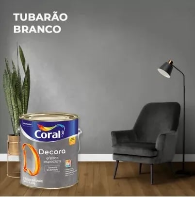 CORAL EFEITO CIMENTO QUEIMADO TUBARAO BCO 4.8KG