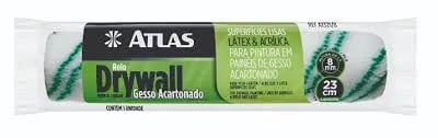 ATLAS ROLO DRYWALL  23CM S/SUPORTE