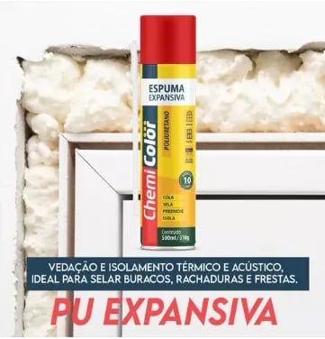 CHEMICOLOR ESPUMA EXPANSIVA PU 500ML/310G
