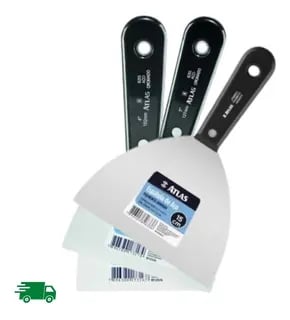 ATLAS ESPATULA ACO CROMADO 6" 15CM