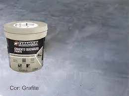 CERAMFIX CIMENTO QUEIMADO PRONTO GRAFITE 5KG