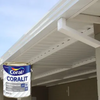 CORAL CORALIT  FUNDO GALVANIZADO BRANCO 0,900