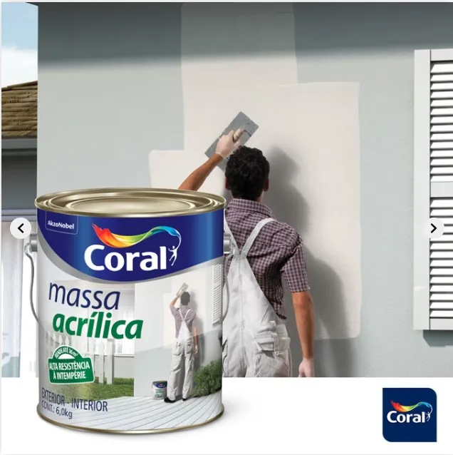 CORAL MASSA ACRILICA 5,7KG