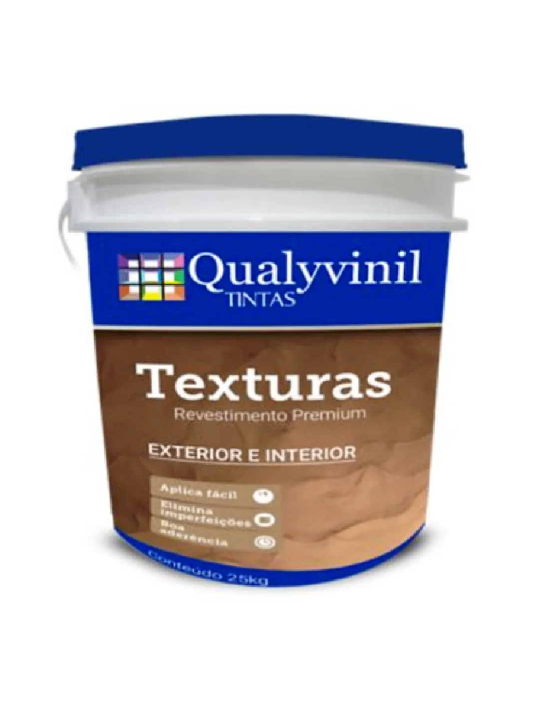 QUALYCRIL TEXTURA PROJETADA HIDRO ARTE 25KG