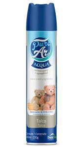 SPRAY ODORIZADOR PURO AR ACQUA TALCO 350ML BASTON